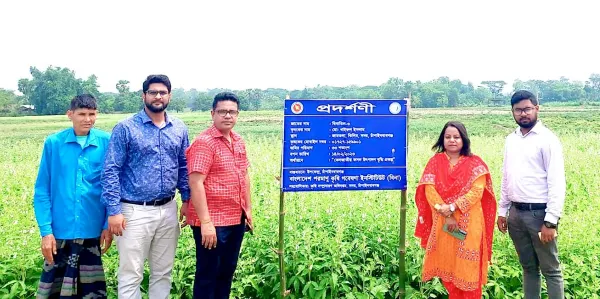 বিনা উদ্ভাবিত বিনাতিল-৩ এর ওপর মাঠ দিবস