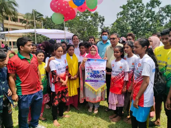 রাজশাহীতে উপজেলা পর্যায়ে শেষ হলো শিশু-কিশোর ক্রীড়া প্রতিযোগিতা