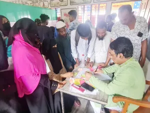 সাংবাদিক হাসান আমের রাজধানী খ্যাত চাঁপাইনবাবগঞ্জে গাছে গাছে সৌদি খেজুর :