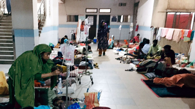 দেশে ডেঙ্গুতে আরও ১১ মৃত্যু, হাসপাতালে ভর্তি ২৩২৭