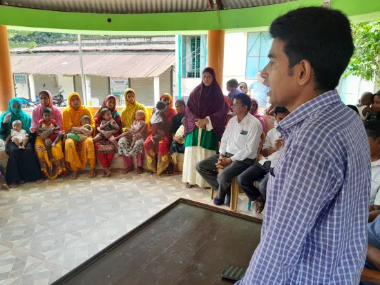 গোমস্তাপুরে মাতৃপুষ্টি বিষয়ক কর্মশ