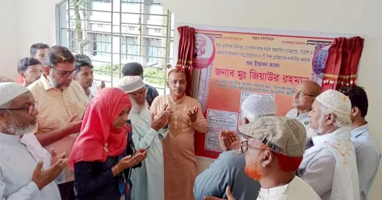 গোমস্তাপুরে এবি উচ্চ বিদ্যালয়ের ছয়তলা একাডেমিক ভবনের উদ্বোধন