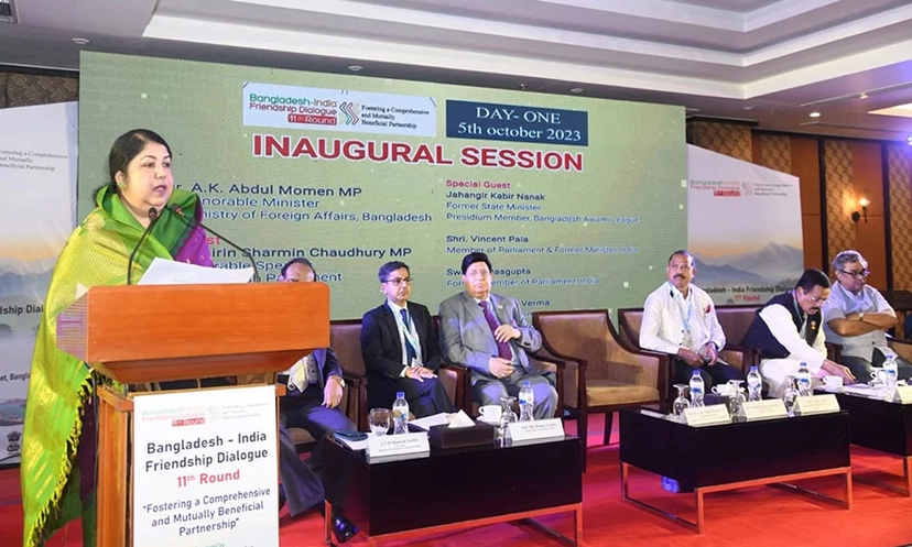 বাংলাদেশ-ভারতের বাণিজ্যিক ঘাটতি নিরসনে ট্রান্সশিপমেন্ট ও ট্রানজিট ভূমিকা রাখবে:স্পিকার ড. শিরীন শারমিন