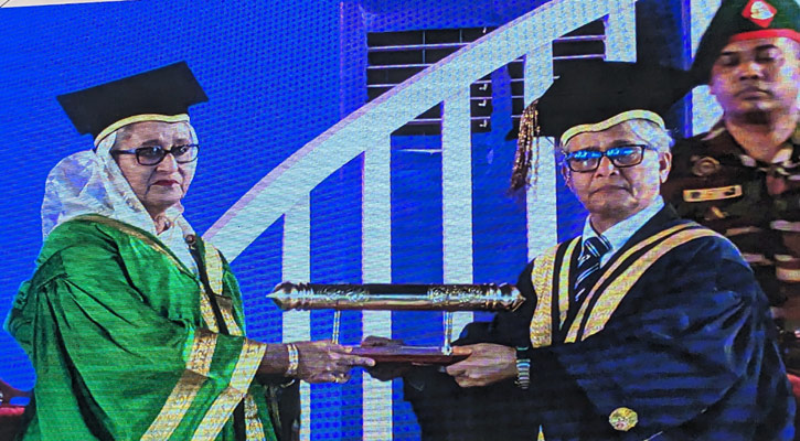 বঙ্গবন্ধুকে মরণোত্তর ‘ডক্টর অব লজ’ ডিগ্রি দিয়েছে ঢাকা বিশ্ববিদ্যালয় (ঢাবি)