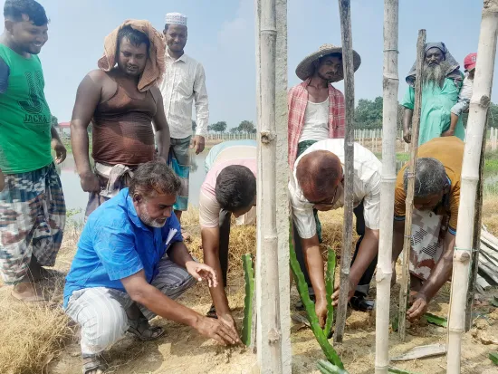 গোমস্তাপুরে বীথি ড্রাগন হাউস উদ্বোধন