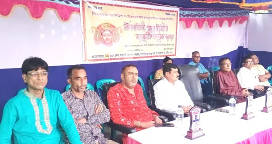 চাঁপাইনবাবগঞ্জে পূজামণ্ডপের আয়োজকদের নিয়ে বিজয়া সম্মিলন