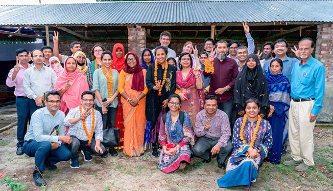 হেইফার বাংলাদেশ’র আয়োজন : রাজশাহীতে কৃষি উৎপাদনকারী সংস্থার সাথে পারস্পারিক শিক্ষণ বিনিময়