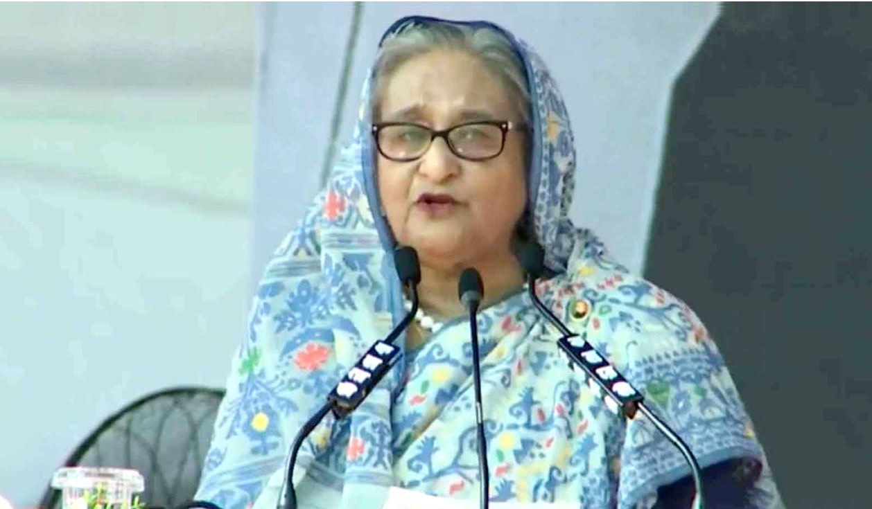 আওয়ামী লীগকে ভয় ভীতি দেখিয়ে লাভ নেই : প্রধানমন্ত্রী