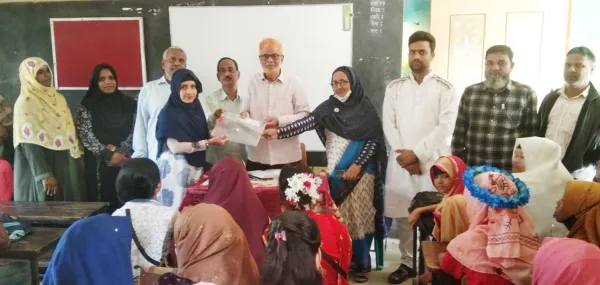 স্বরূপনগর সরকারি প্রাথমিক বিদ্যালয়ের ৫ম শ্রেণীর পরীক্ষার্থীদের বিদায় সংবর্ধনা দেয়া হলো