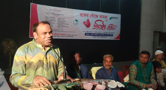 ‘মানুষ মানুষের জন্য’ : উপসচিব দেবেন্দ্র নাথ উরাঁও চাঁপাইনবাবগঞ্জ