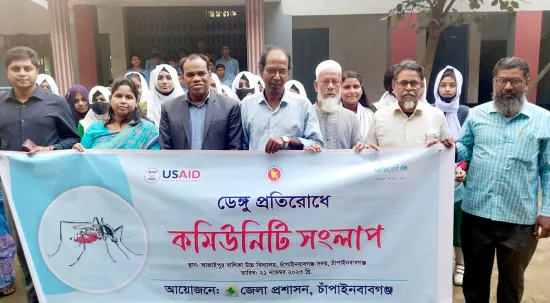 বাল্যবিয়ে ও ডেঙ্গু প্রতিরোধে সচেতন হতে হবে : দেবেন্দ্র নাথ উরাঁও