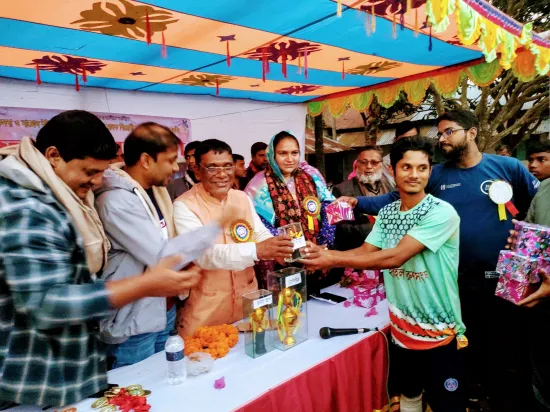 নাচোলে মাদকবিরোধী ফুটবল টুর্নামেন্ট