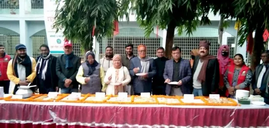 চাঁপাইনবাবগঞ্জ রেডক্রিসেন্ট সোসাইটির পিঠা উৎসব