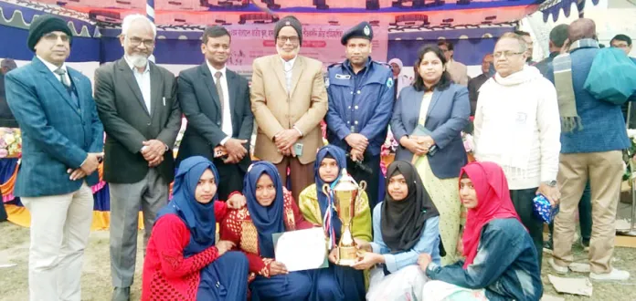 শেষ হলো জেলা পর্যায়ের ক্রীড়া প্রতিযোগিতা