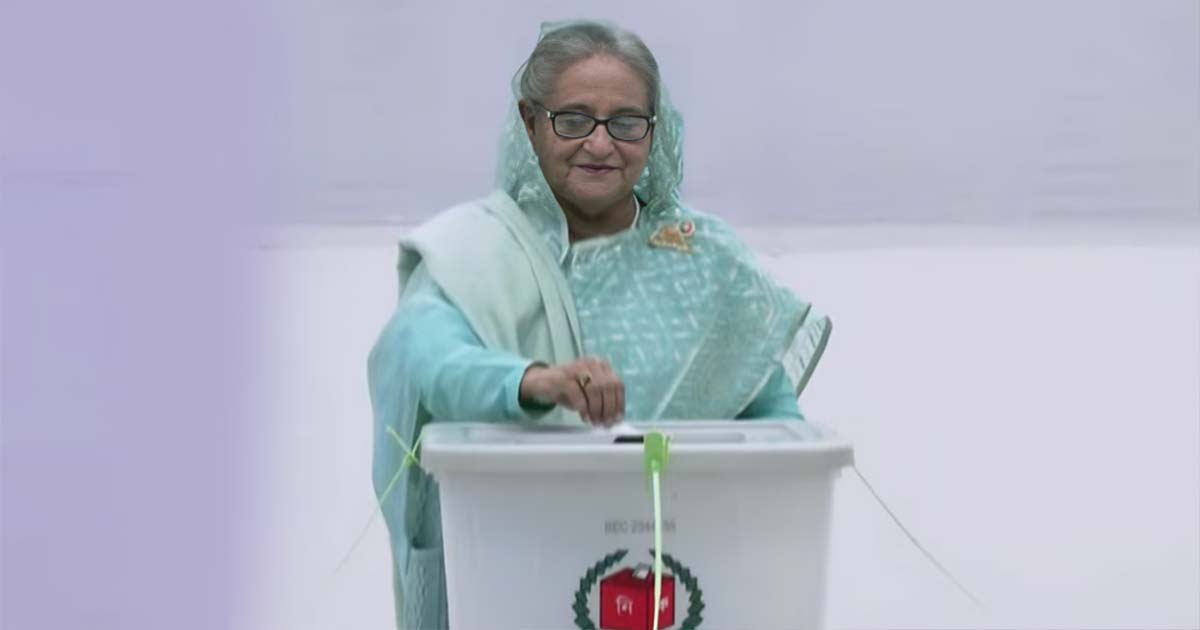 গোপালগঞ্জ-৩ (টুঙ্গিপাড়া -কোটালীপাড়া) আসনে এক লাখ ৭৩ হাজার ৬১৭ ভোট পেয়ে বিজয়ী শেখ হাসিনা