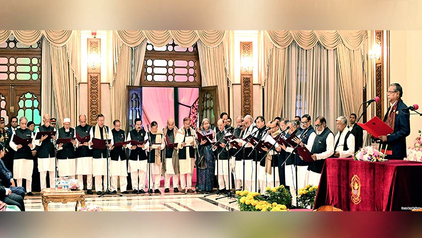 নতুন মন্ত্রিসভার কে কোন মন্ত্রণালয়ের মন্ত্রী হলেন