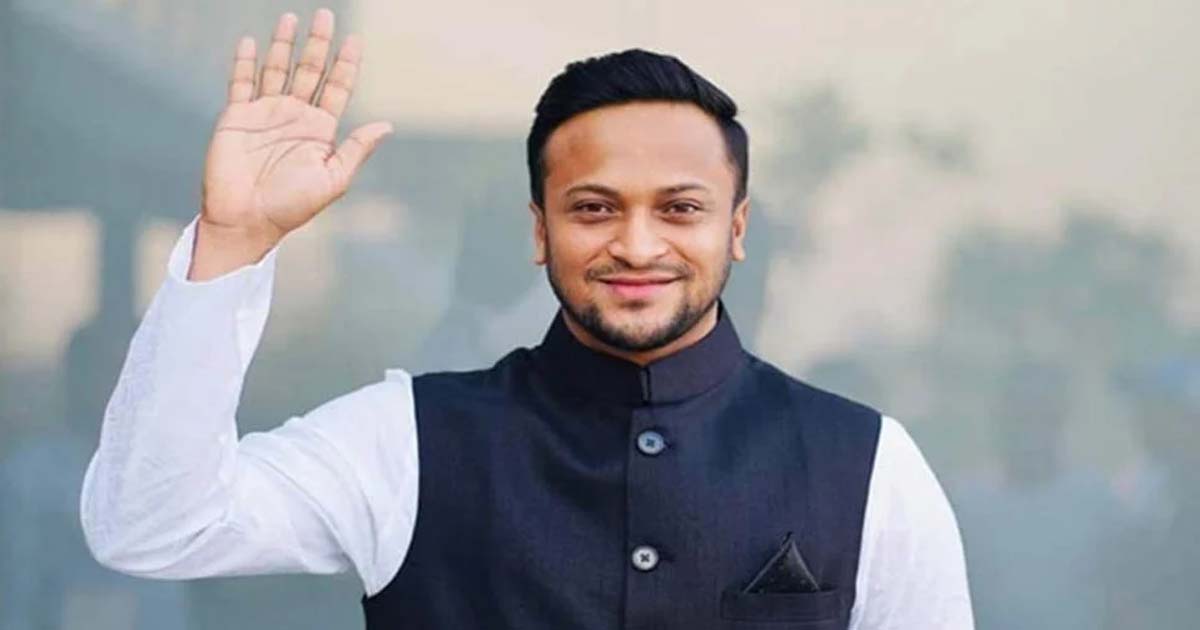 মাগুরায় বিশাল ব্যবধানে জয়ী সাকিব আল হাসান