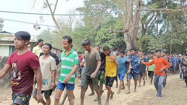 মিয়ানমারের আরও বিজিপি সদস্য প্রবেশ করেছে বাংলাদেশে