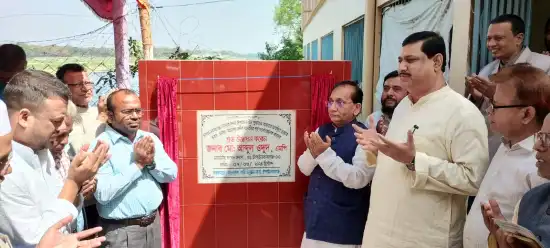 তিন কোটি টাকা ব্যয়ে মহানন্দা নদীর তীর সংরক্ষণ কাজের উদ্বোধন
