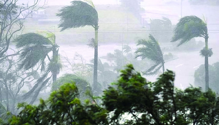 ৮০ কি.মি. বেগে ঝোড়ো হাওয়াসহ বজ্রবৃষ্টির সম্ভাবনা