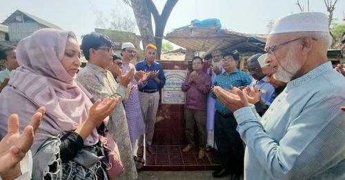 শিবগঞ্জে ১৩ কিলোমিটার সড়ক উন্নয়ন কাজের উদ্বোধন