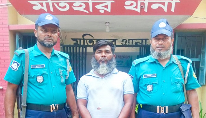 রাজশাহী নগরীর বিনোদপুর বাজার থেকে এক মাদক আসামি গ্রেপ্তার