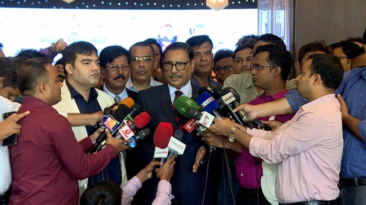 বিএনপি নেতারা মানসিক ট্রমায় ভুগছে: ওবায়দুল কাদের