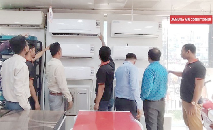 অস্থির গরমে স্বস্তি যমুনা এসির শীতল পরশে
