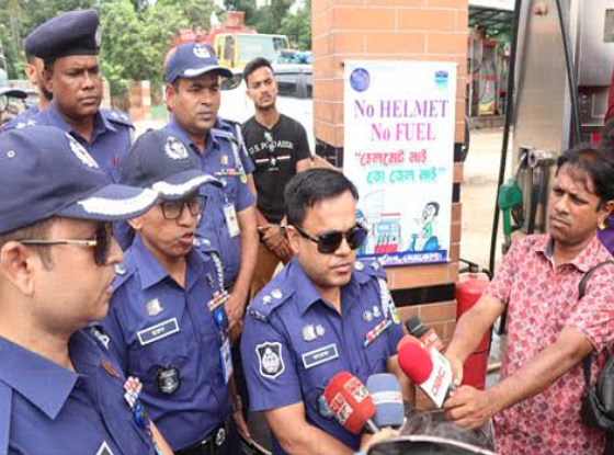 ট্রাফিক আইন ভঙ্গকারীদের বিরুদ্ধে ব্যবস্থা নেয়া হবে: পুলিশ সুপার মো. ফয়েজ আহমেদ