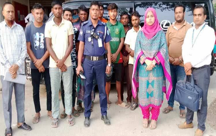 কসবা-আখাউড়ায় বিভিন্ন অভিযোগে ২২ জনের কারাদন্ড