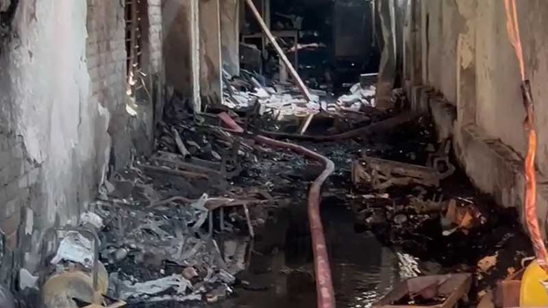 নয়ডায় সোফা কারখানায় আগুন, তিন শ্রমিকের মৃত্যু