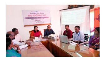 কমিউনিটির তথ্য যাচাইকরণ সভা