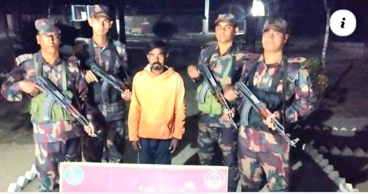 সীমান্তে অনুপ্রবেশের অভিযোগে গোমস্তাপুর ভারতীয় নাগরিক আটক