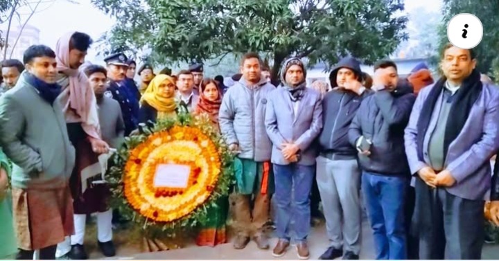 শিবগঞ্জে যথাযোগ্য মর্যাদায় বিজয় দিবস উদযাপন