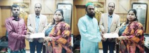জেলা স্কাউটসের শিক্ষা ও মানবতা তহবিলের অনুদান প্রদান