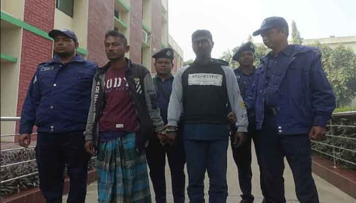 নওগাঁয় ডাকাতি ও গণধর্ষন মামলার ৭ সদস্য আটক