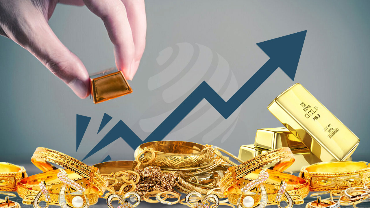 এক মাসে তিনবার বাড়ল সোনার দাম
