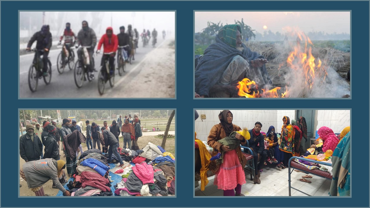 পৌষের শীতে ধরাশায়ী উত্তরাঞ্চল, বাড়ছে গরম কাপড়ের চাহিদা