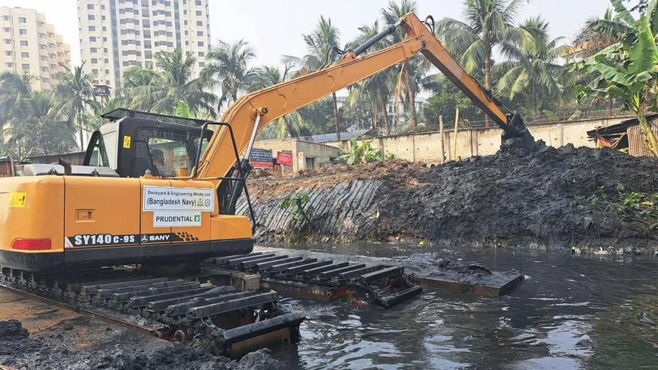 সূতিভোলা খাল দখলমুক্ত করতে ৯ মার্চ থেকে ডিএনসিসির অভিযান