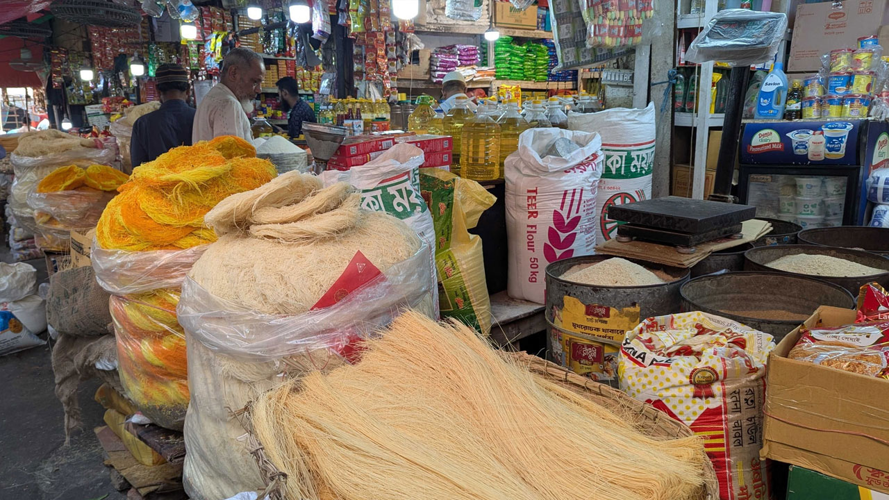 সেমাই, পোলাও, চাল-চিনির দামে স্বস্তি
