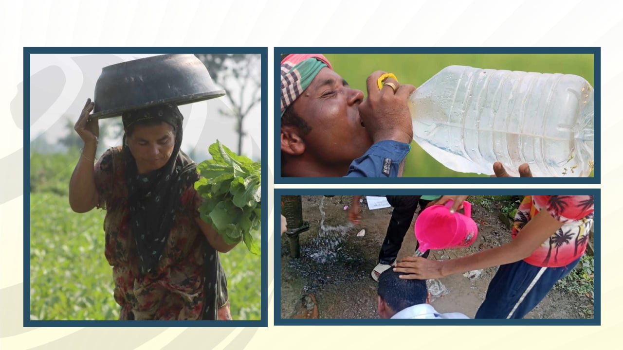 তাপপ্রবাহে হাঁসফাঁস দেশ, আজও স্বস্তি মিলবে না