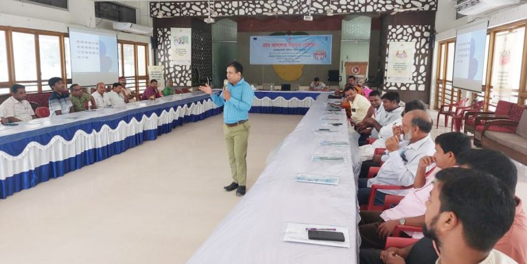 গ্রামআদালত বিষয়ক প্রশিক্ষণ : সদরে শুরু শিবগঞ্জে সম্পন্ন