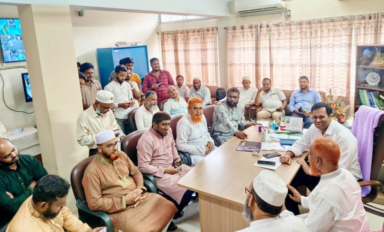 জামায়াত নেতা বুলবুল ও মিজানের মতবিনিময়