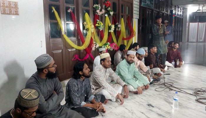 রাবিতে ঈদে মিলাদুন্নবী উপলক্ষ্যে নাত সন্ধ্যা অনুষ্ঠিত