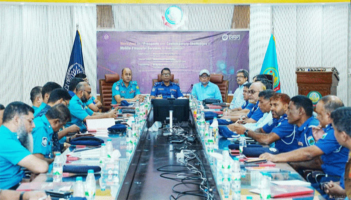 রাজশাহীতে মোবাইল ফাইন্যান্সিং শীর্ষক কর্মশালা অনুষ্ঠিত