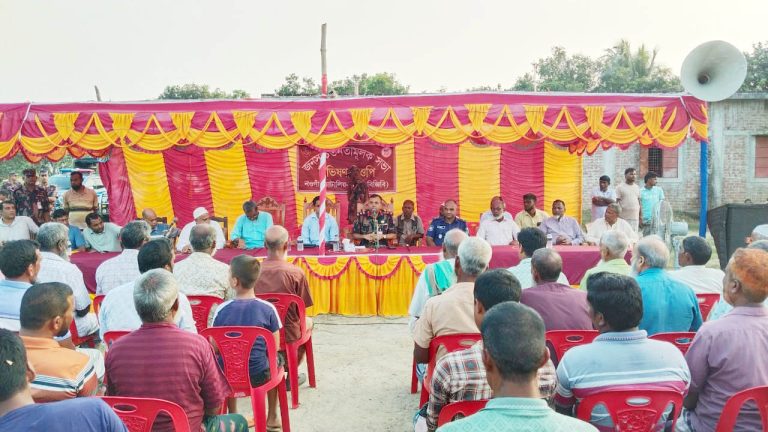 গোমস্তাপুরে সচেতনতামূলক সভা