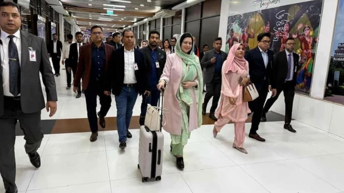 লন্ডনের পথে রওনা দিয়েছেন ডা. জুবাইদা রহমান