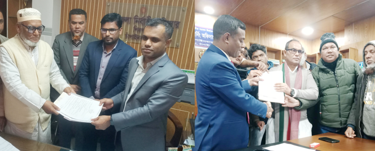 চাঁপাইনবাবগঞ্জ-১ ও ২ আসনে মনোনয়ন দাখিল করেছেন বিএনপি দুই প্রার্থী