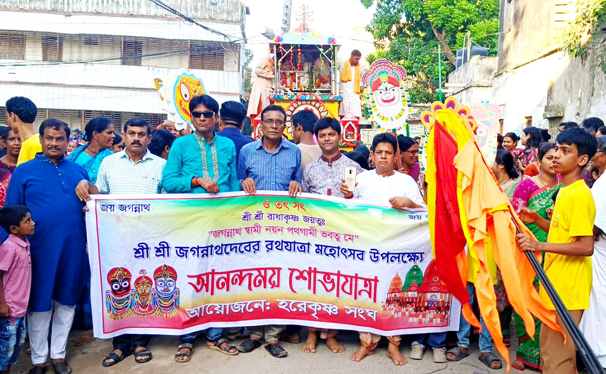 চাঁপাইনবাবগঞ্জে জগন্নাথদেবের রথযাত্রা
