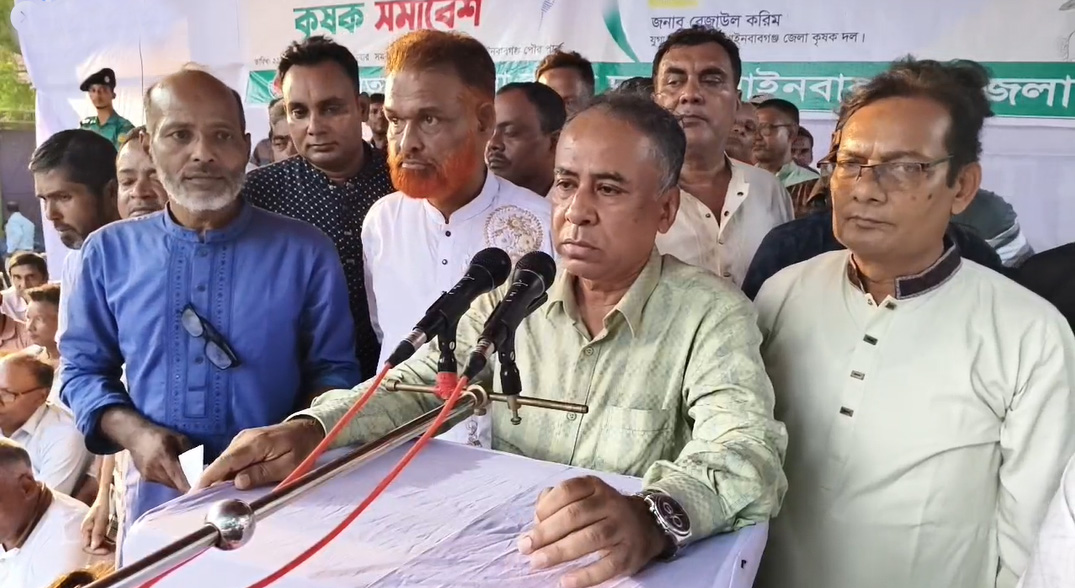 প্রধানমন্ত্রীর পক্ষেই কৃষকের মুখে হাসি ফোটানো সম্ভব কৃষক দলের সমাবেশে হাসান জাফির তুহিন
